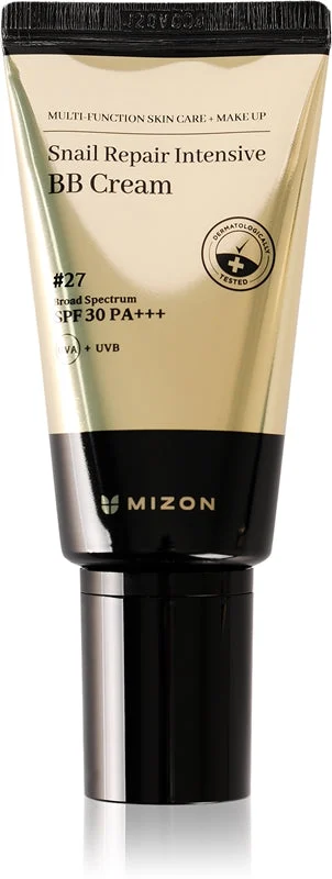 Mizon Snail Repair Intensive BB cream idratante SPF 30 colore #27 Miele Beige (Warm Tone) 50 ml