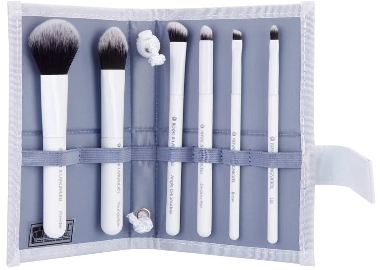 Royal and Langnickel Moda Total set di pennelli 6 pezzi bianco