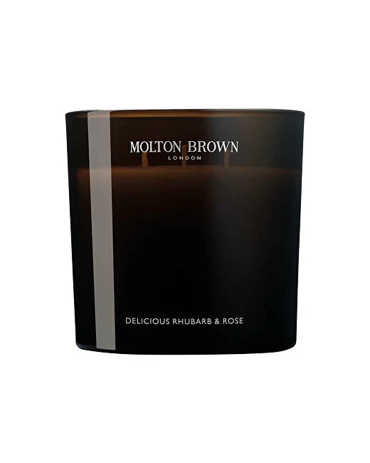 Molton brown Deliziosa candela profumata al rabarbaro e rosa 600 g