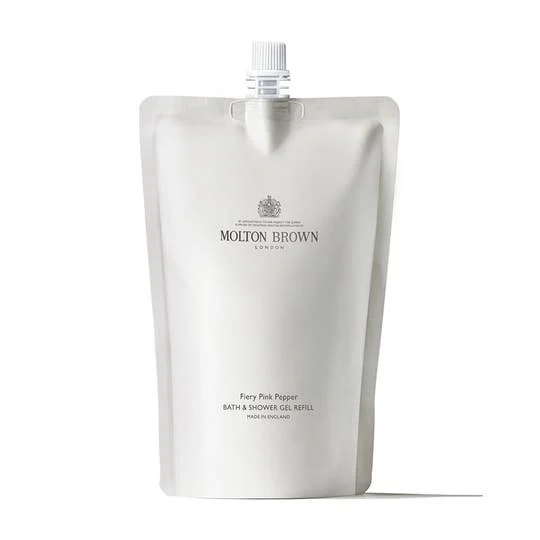 Molton Brown Fiery Pink Pepper Infinite Gel doccia in bottiglia 400 ml Ricarica