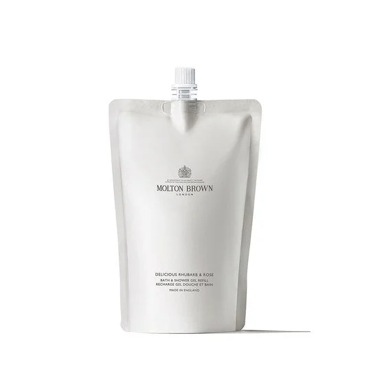 Molton Brown Rabarbaro & Rosa Bagno & Doccia 400 ml Ricarica