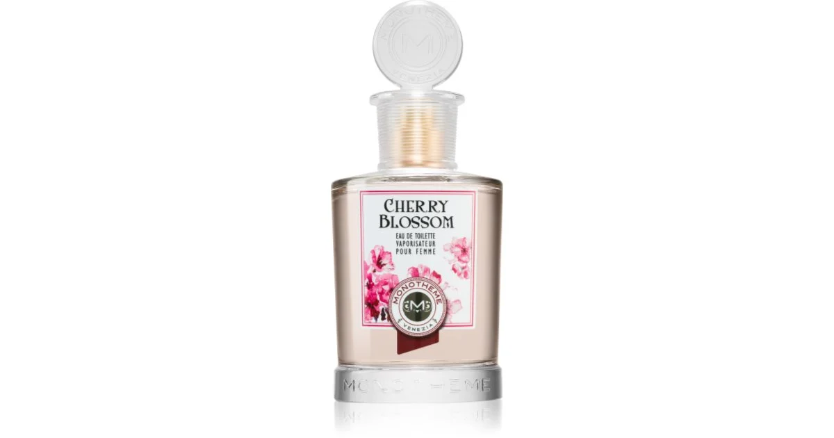 Monotheme cherry blossom edt 100 ml da donna