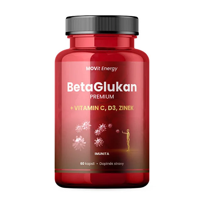 Movit energy BetaGlukan 350 mg + Vitamina C, D3, Zinco Premium 60 capsule