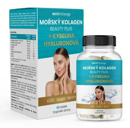Movit energy Collagene Marino Bellezza Plus + Acido Ialuronico 90 compresse