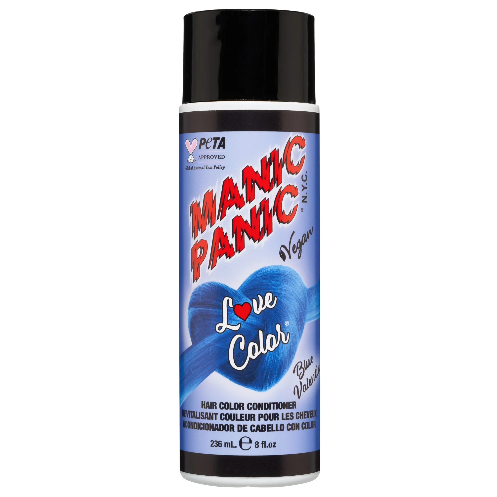 MANIC PANIC LOVE COLOR HAIR CONDITIONER BLUE VALENTINE 236 ML.