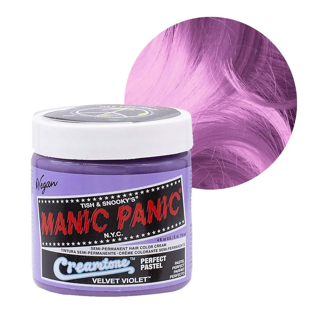 MANIC PANIC CREAMTONES PERFECT PASTEL VELVET VIOLET 118 ML.