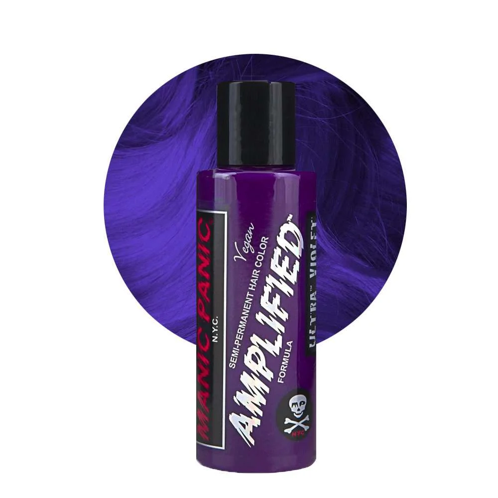 MANIC PANIC AMPLIFIED CREAM FORMULA SEMI-PERMANENT ULTRA VIOLET 118 ML.