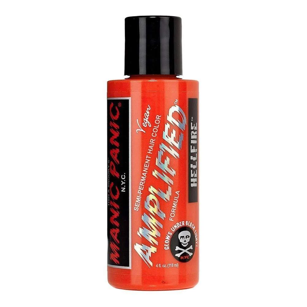 MANIC PANIC AMPLIFIED CREAM FORMULA SEMI-PERMANENT HELLFIRE 118 ML.