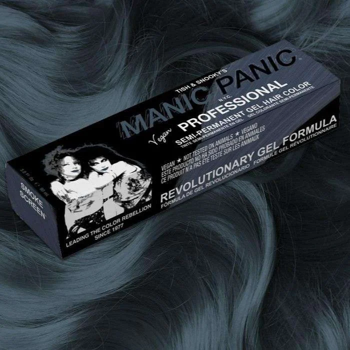 MANIC PANIC PROFESSIONAL SEMI-PERMANENT GEL HAIR COLOR SMOKE SCREEN 90 GR.