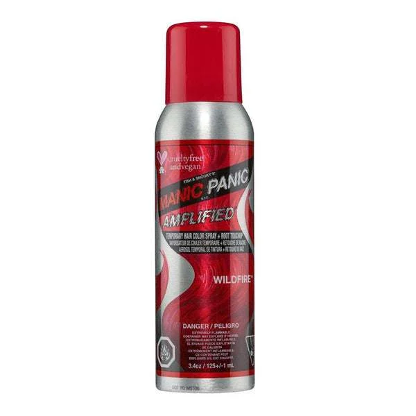 MANIC PANIC WILDFIRE – AMPLIFIED TEMPORARY SPRAY-ON COLOR AND ROOT TOUCH-UP