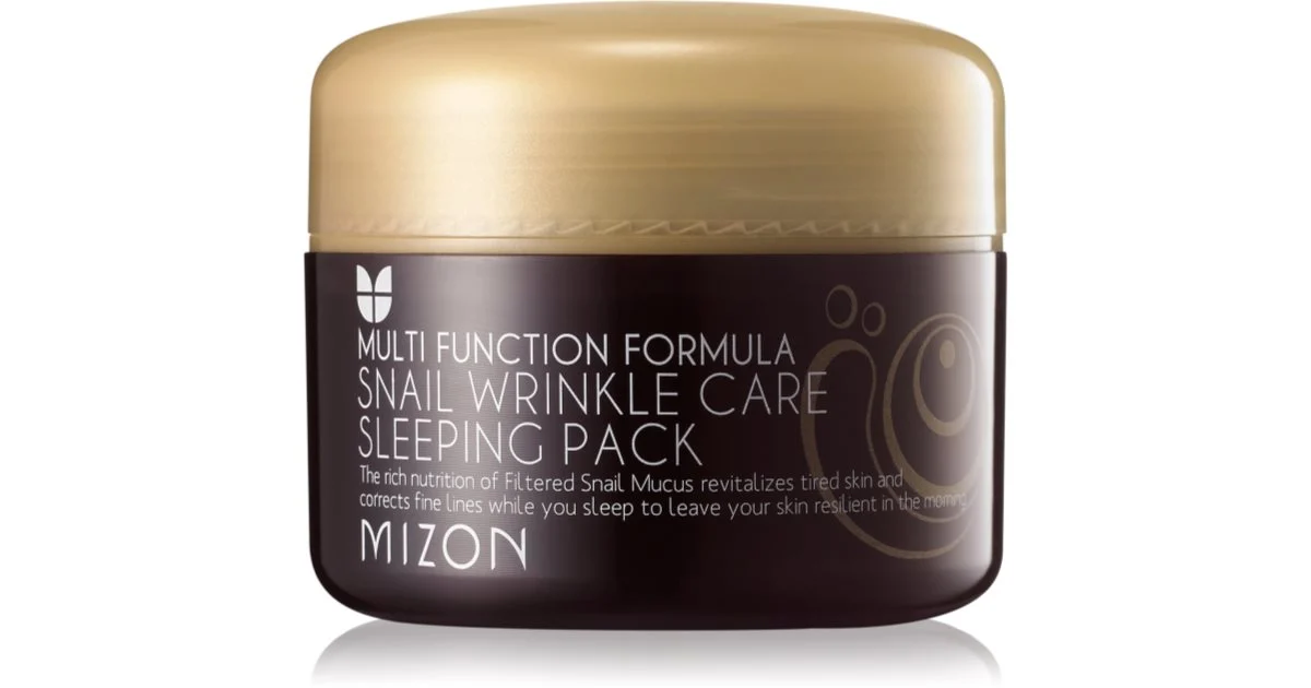 Mizon Multi Function Formula Snail maschera rigenerante viso con estratto di bava di lumaca 80 ml