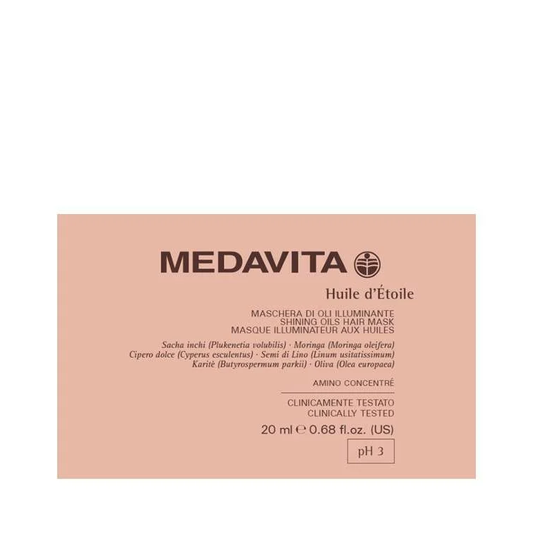 MEDAVITA HUILE D’ETOILE MASCHERA DI OLI ILLUMINANTE SACHET 20ML