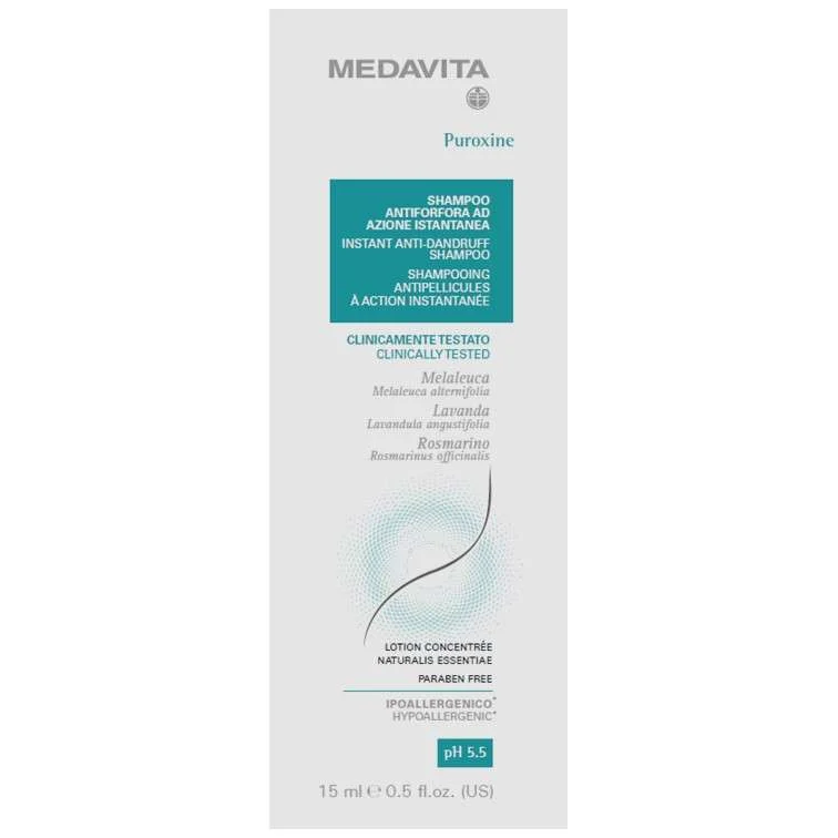 MEDAVITA PUROXINE SHAMPOO ANTIFORFORA AD AZIONE ISTANTANEA SACHET 15ML