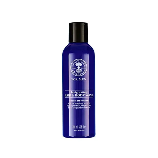 Neal's Yard Remedies per uomo detergente rinvigorente per corpo e capelli