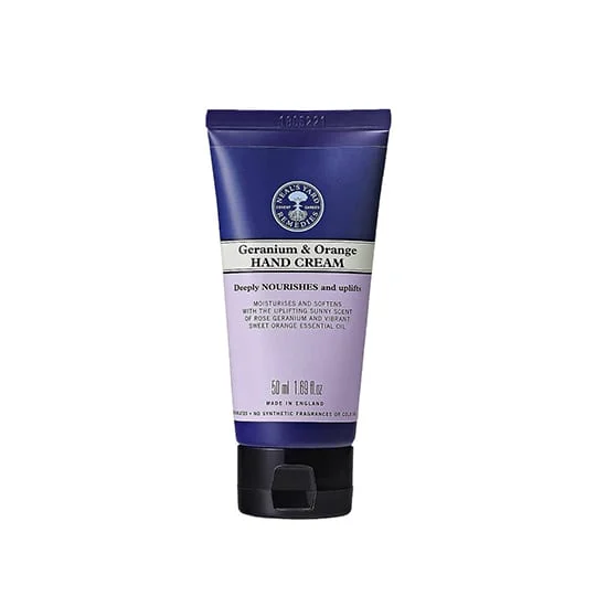 Neal's Yard Remedies Crema per le mani al geranio e all'arancia