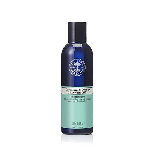 Neal 's Yard Rimedi Geranio & Gel Doccia Arancio