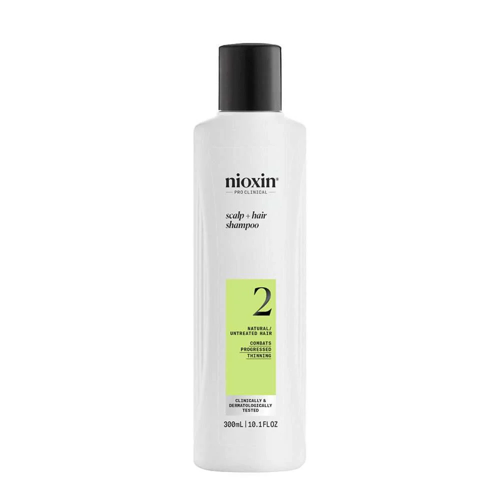SISTEMA 2 SCALP + HAIR SHAMPOO 300 ML – SHAMPOO ANTI ASSOTTIGLIAMENTO AVANZATO CAPELLI NATURALI