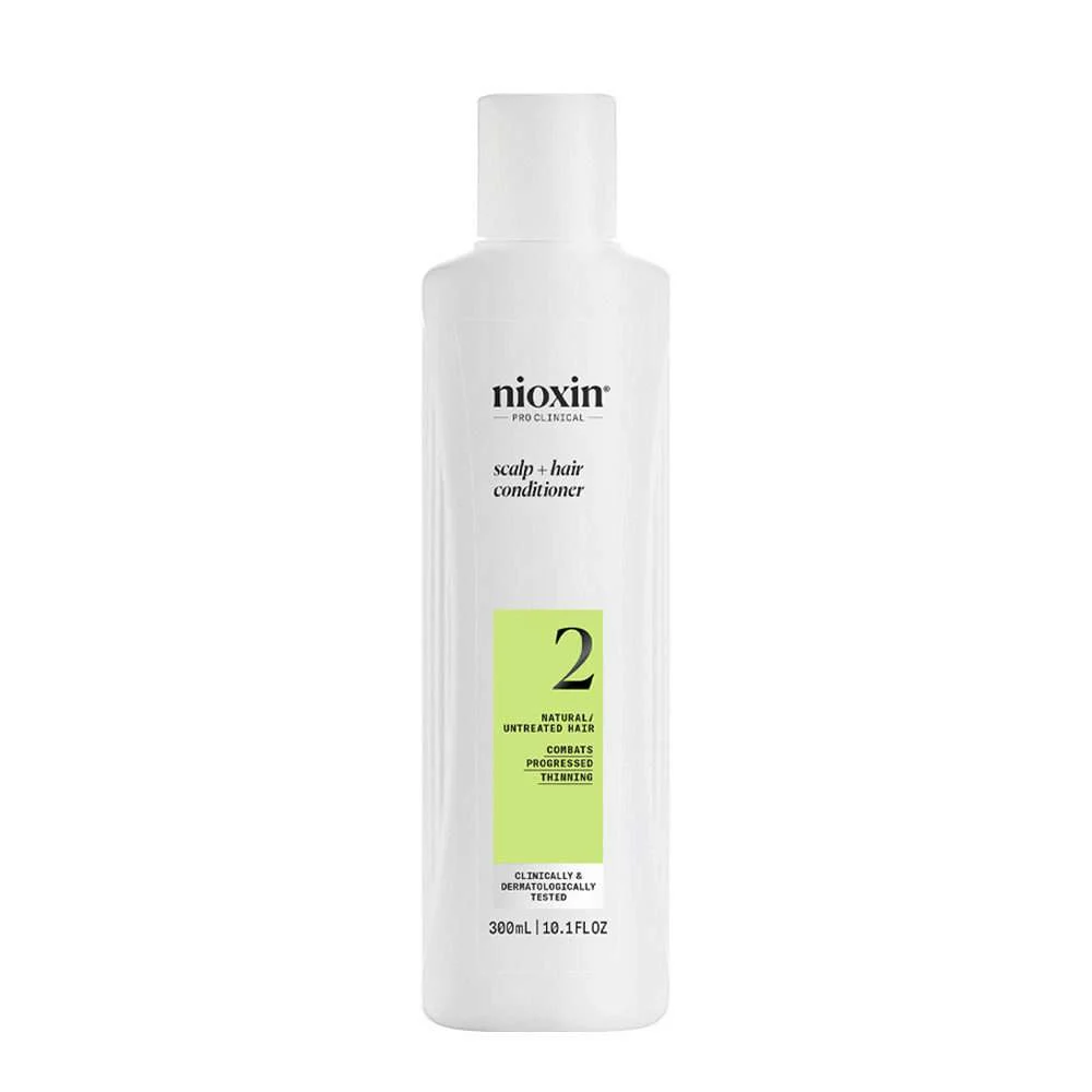 SISTEMA 2 SCALP + HAIR CONDITIONER 300 ML – BALSAMO ANTI ASSOTTIGLIAMENTO AVANZATO CAPELLI NATURALI