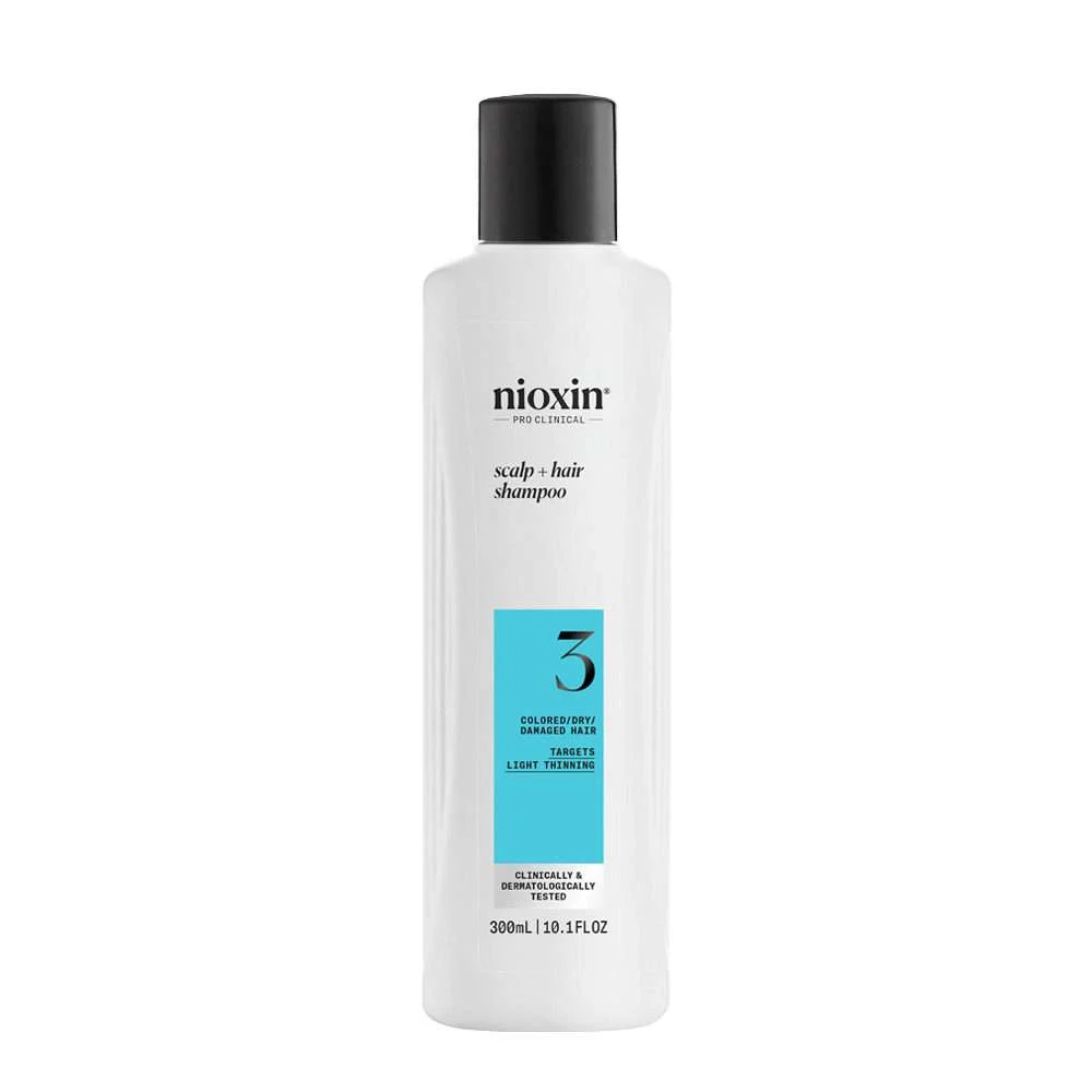 SISTEMA 3 SCALP + HAIR SHAMPOO 300 ML – SHAMPOO ANTI ASSOTTIGLIAMENTO LIEVE CAPELLI COLORATI