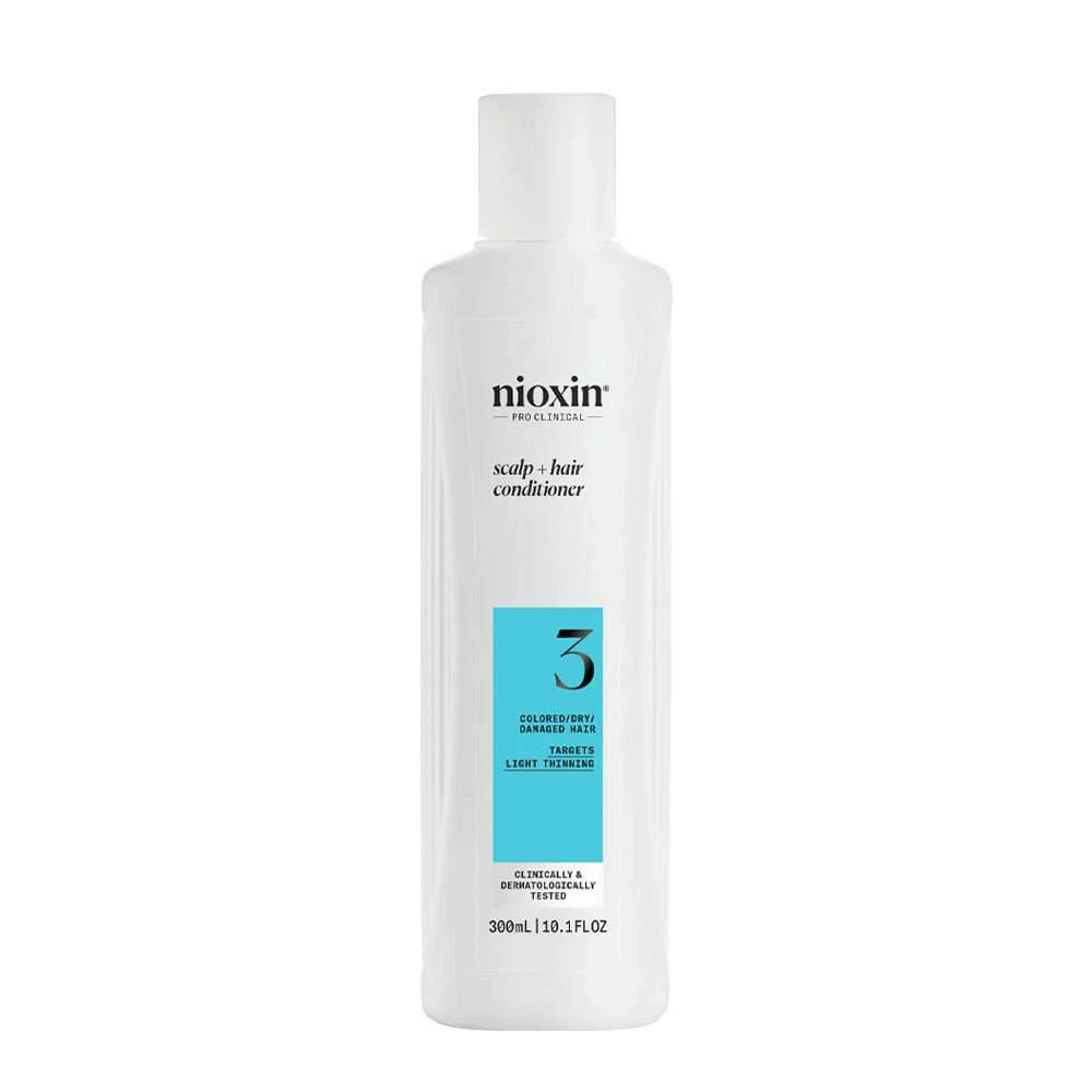 SISTEMA 3 SCALP + HAIR CONDITIONER 300 ML – BALSAMO ANTI ASSOTTIGLIAMENTO LIEVE CAPELLI COLORATI