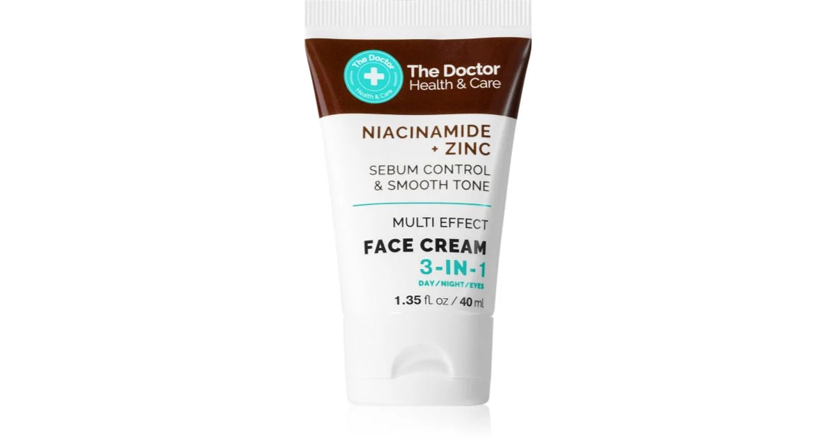 The Doctor Niacinamide + Zinco crema viso per rendere la pelle meno grassa 40 ml