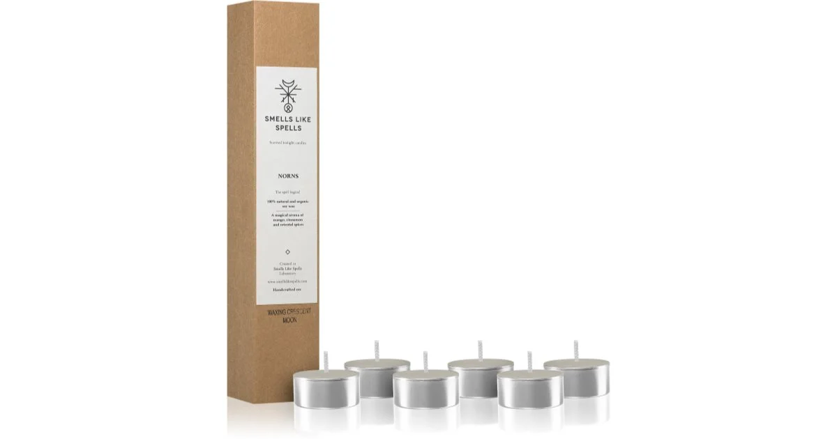 Smells Like Spells Norse Magic Norns candela scaldavivande (luck/success) (luck/success) 6 pezzi