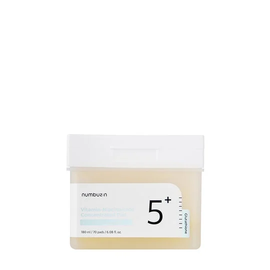 Numbuzin No.5 Vitamin Niacinamide salvietta viso esfoliante per tutti i tipi di pelle