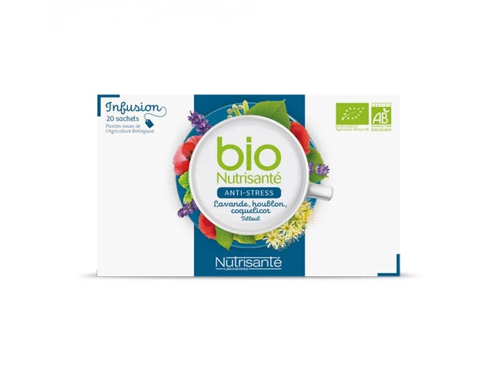 Bio Nutrisanté - Infusione Anti-Stress 2x20 bustine + 1 OMAGGIO Lotto × 3