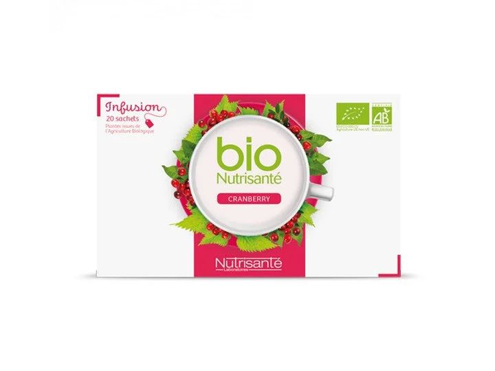 Bio Nutrisanté - Infusione Cranberry 2x20 bustine + 1 OMAGGIO Lotto × 3