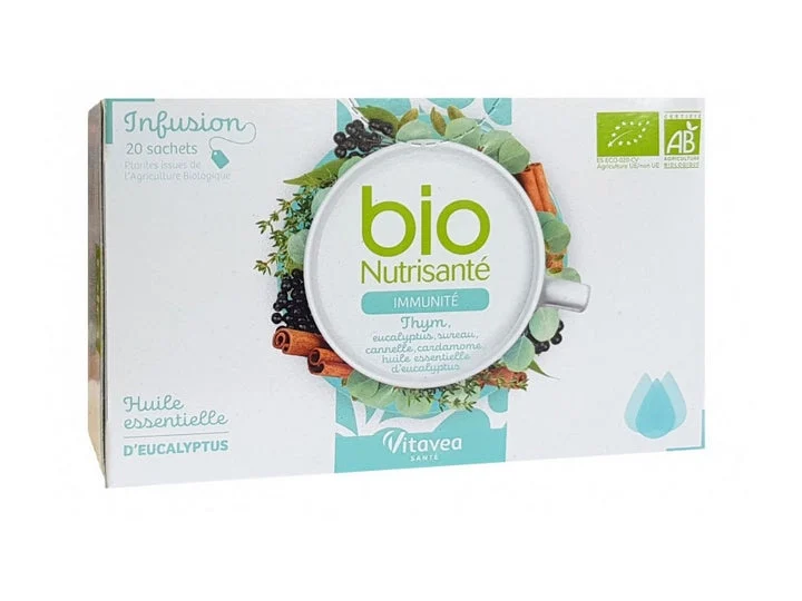 Bio Nutrisanté - Infusione Immunità 2x20 bustine + 1 OMAGGIO Lotto × 3
