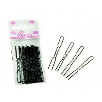 FORCELLE ROSY ONDATO BIONDO CON PALLINA MIS. 5,5 BLISTER 40 PZ.