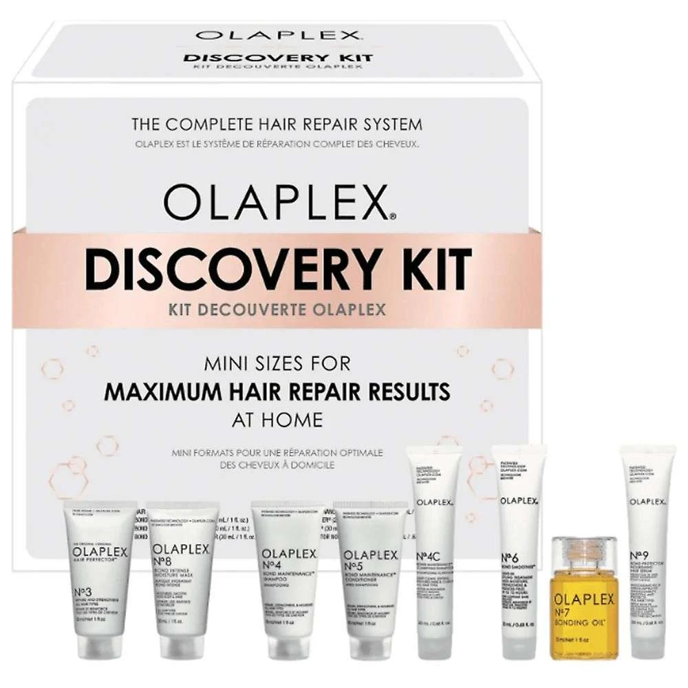 OLAPLEX DISCOVERY KIT – MINI SIZE N° 3 + 4 + 4C + 5 + 6 + 7 + 8 + 9