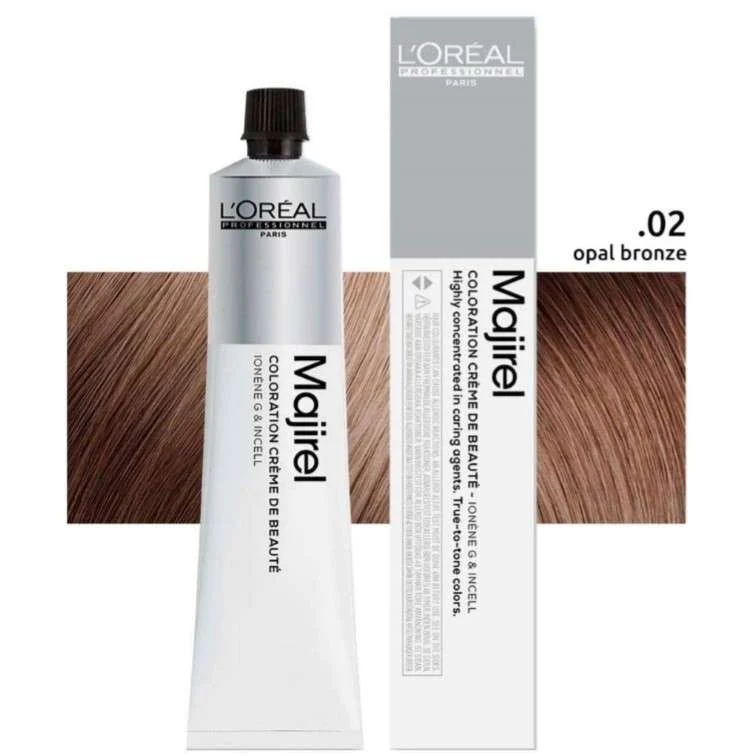 MAJIREL BRONZE ,02 OPAL LIGHT BASES 50 ML.