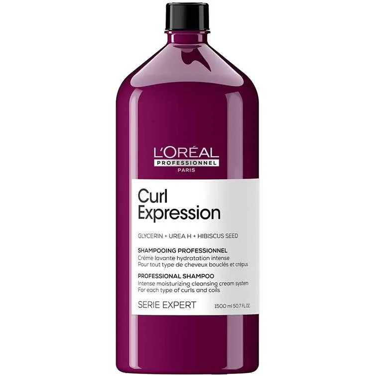 SERIE EXPERT CURL EXPRESSION SHAMPOO INTENSE MOISTURIZING CLEANSING CREAM 1500 ML.