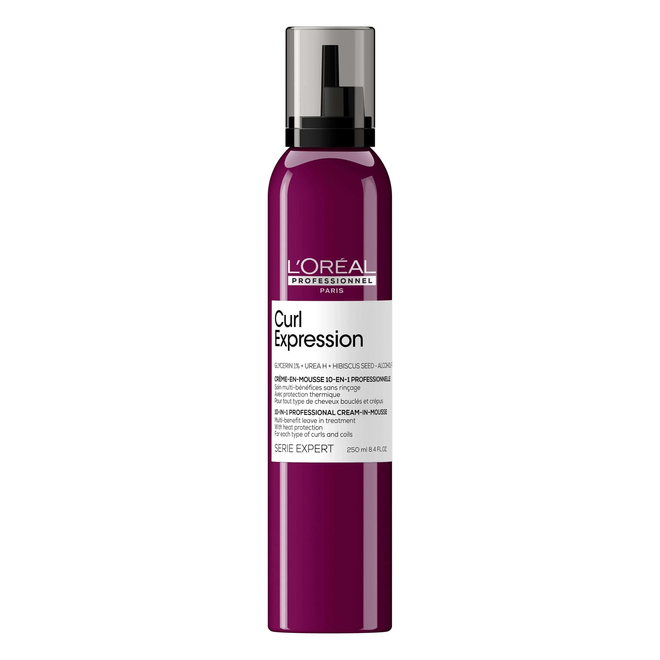 SERIE EXPERT CURL EXPRESSION MULTI-BENEFITS 10-IN-1 CREAM-IN-MOUSSE 250 ML.