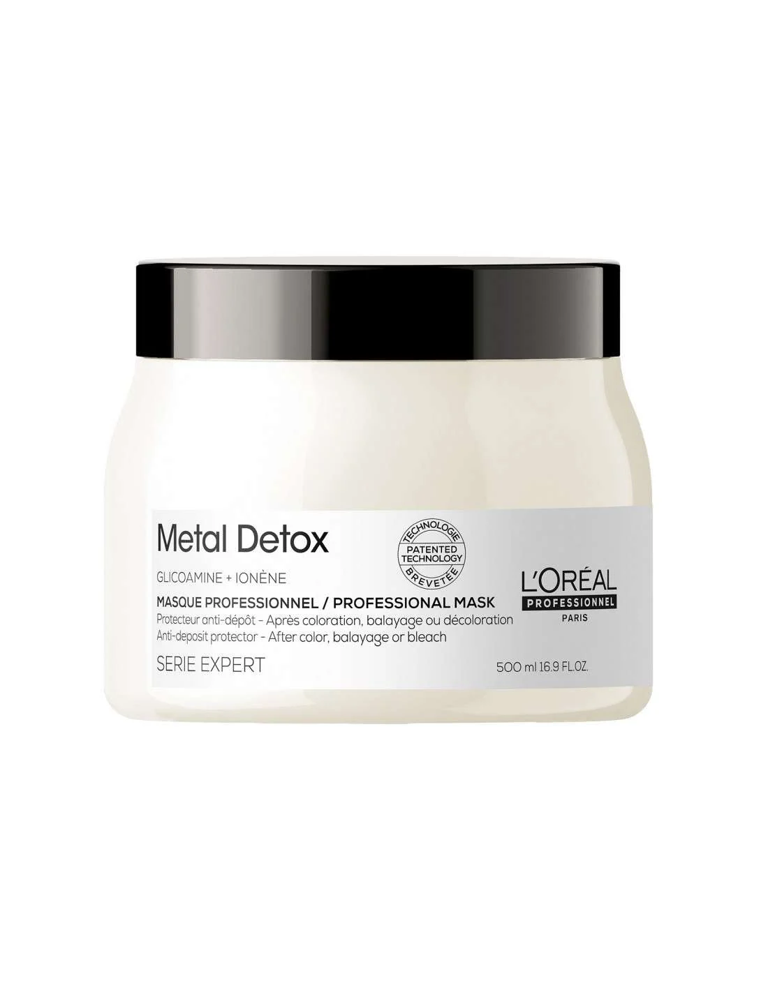 SERIE EXPERT METAL DETOX MASCHERA TRATTANTE E ILLUMINANTE 500 ML.
