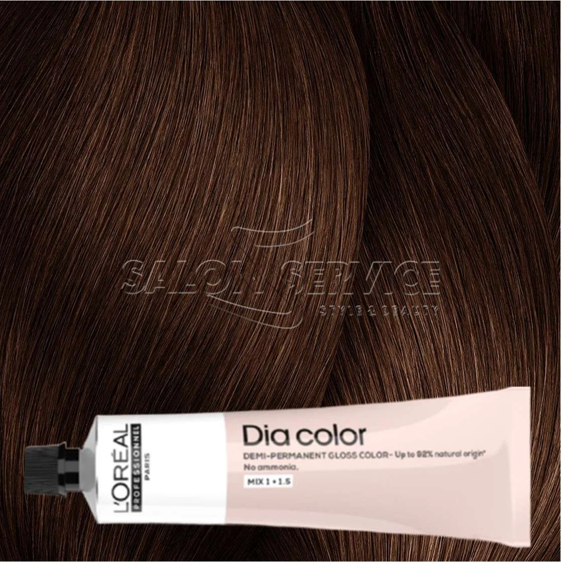 DIA COLOR 5,35 – CASTANO CHIARO DORATO MOGANO 60 ML.