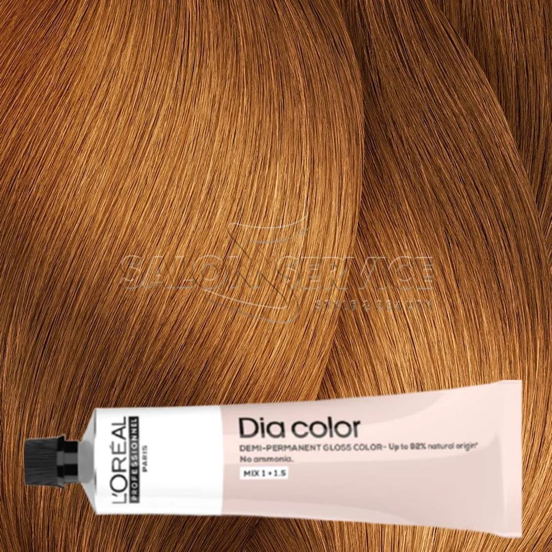 DIA COLOR 8,34 – BIONDO CHIARO DORATO RAME 60 ML.
