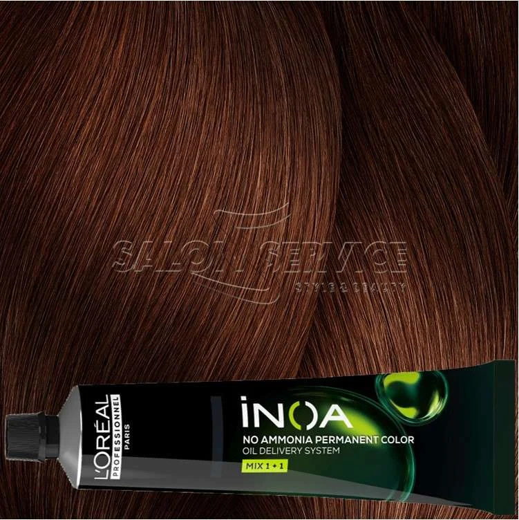 INOA 6,35 – BIONDO SCURO DORATO MOGANO 60 ML.