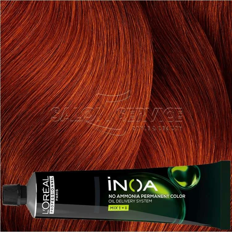 INOA 6,46 – BIONDO SCURO RAME ROSSO 60 ML.