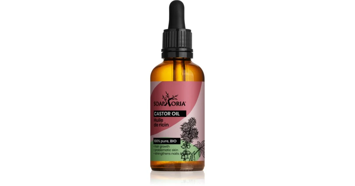 Soaphoria Organic olio di ricino 50 ml
