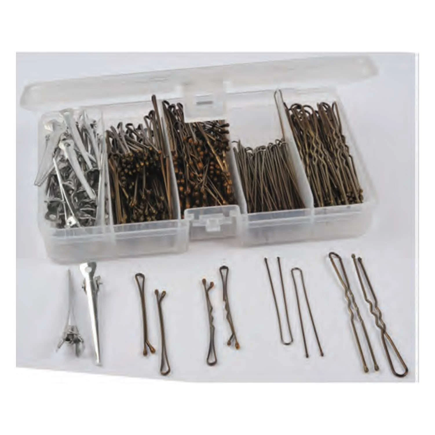 KIT PROFESSIONALE MOLLETTE, FORCINE E BECCHI COLORE BIONDO