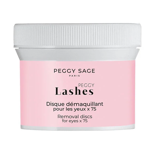 Peggy Sage Dream Lash Removal Discs For Eyes 75pz