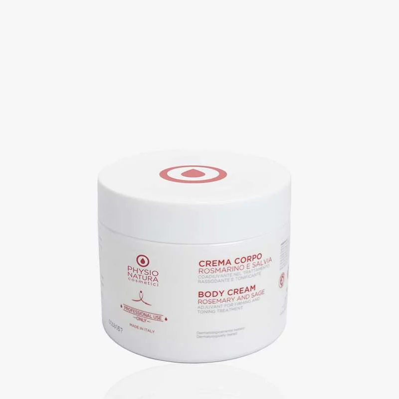 PHYSIO NATURA BODY CREMA CORPO ROSMARINO E SALVIA 500 ML.