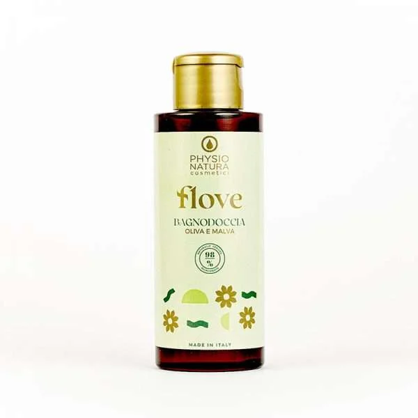 PHYSIO NATURA HOMECARE – FLOVE BAGNODOCCIA OLIVA E MALVA 100 ML.