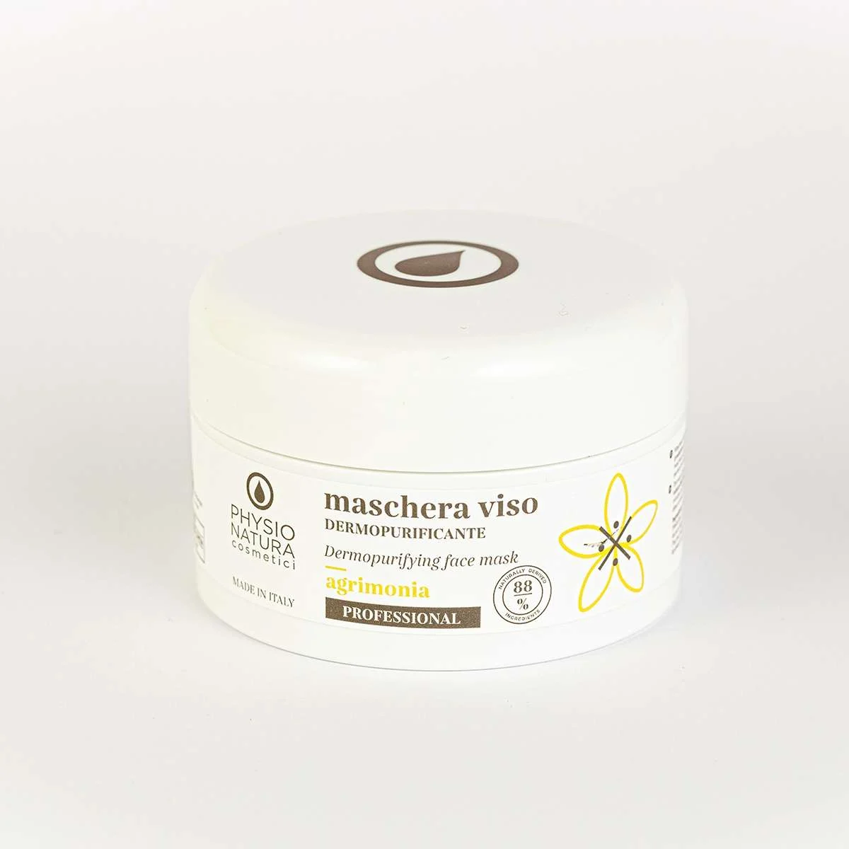 PHYSIO NATURA PRO – AGRIMONIA MASCHERA VISO DERMOPURIFICANTE 250 GR.