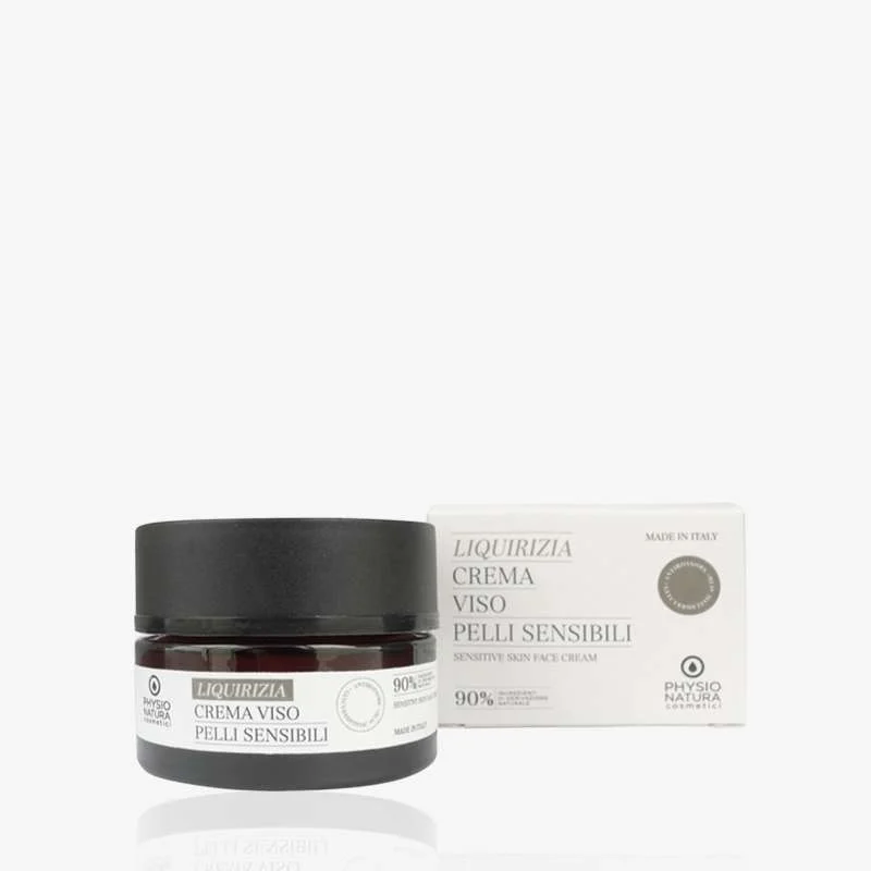 PHYSIO NATURA HOMECARE – LIQUIRIZIA – CREMA VISO LENITIVA PER PELLI SENSIBILI 50 ML.