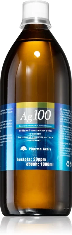 Pharma Activ Colloidal silver 20ppm lozione tonica detergente 1000 ml