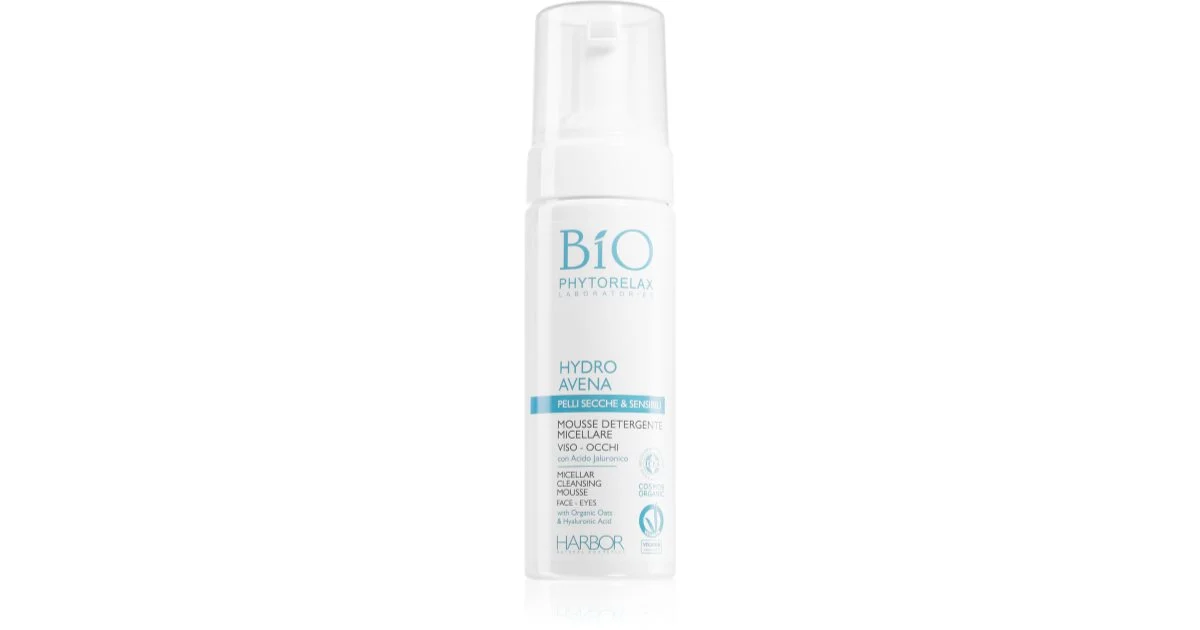 Phytorelax Laboratories Bio Hydro Avena mousse micellare detergente 150 ml