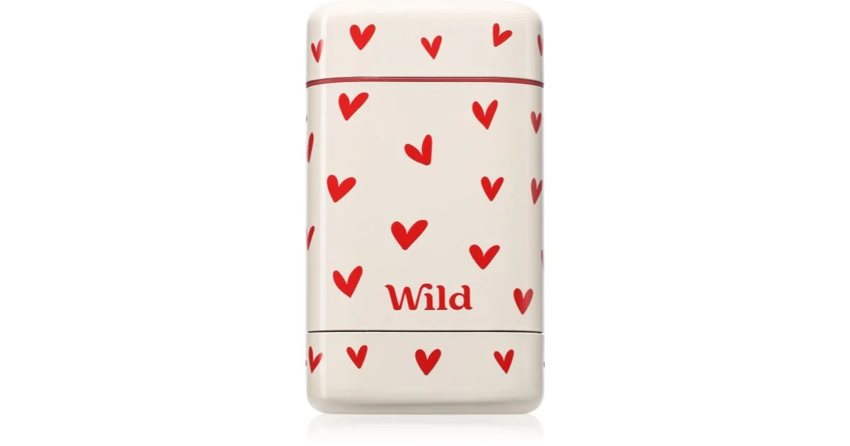 Wild Pink Grapefruit & Lime Heart Case deodorante solido con astuccio 40 g